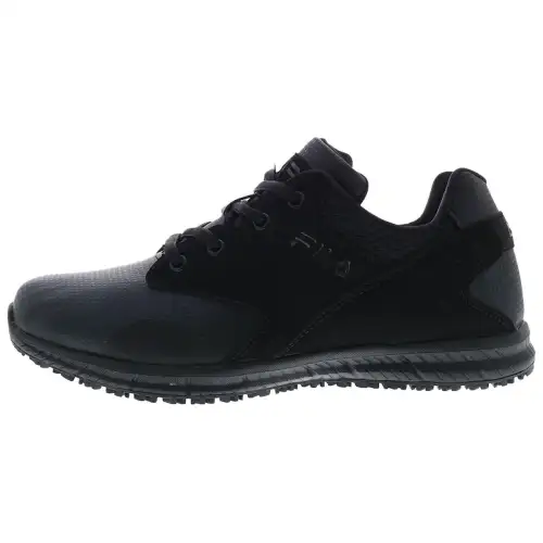 FILA Memory Layers Slip Resistant Triple Black Women's