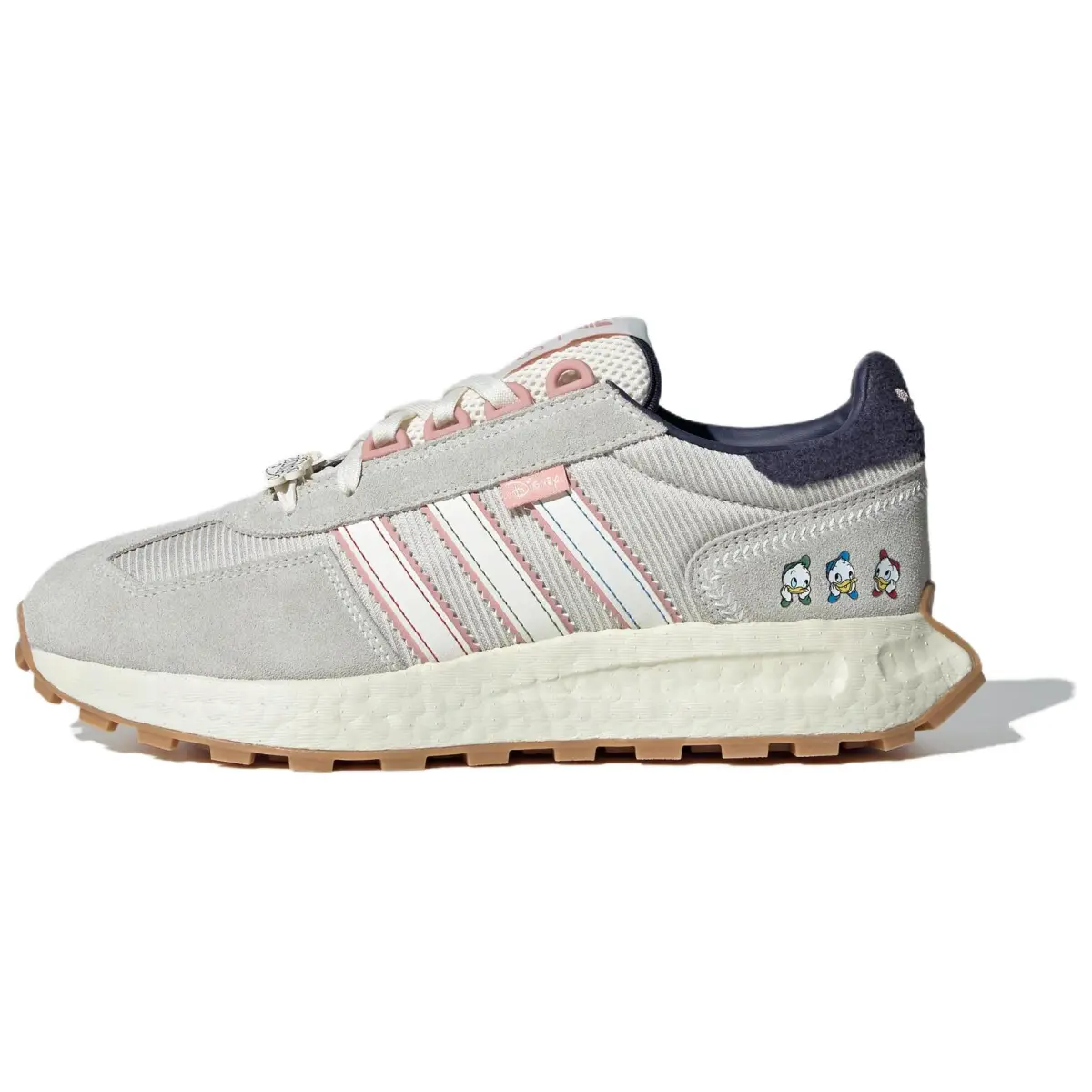 Adidas Originals x Disney Retropy E5 Suede Low top Casual Shoes Unisex Gray White