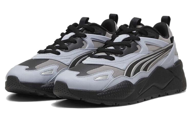 Кроссовки PUMA RS-X (серо-черные) — фото 3