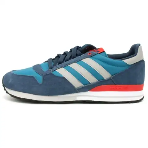 Adidas Originals ZX 500 OG Comfortable Round Toe Cushioning Slip Resistant Low top Casual Shoes Unisex Blue