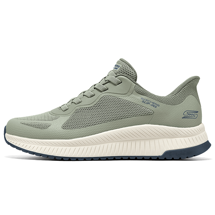 Мужские кроссовки Skechers Skechers BOBS SQUAD 4 (зеленые)
