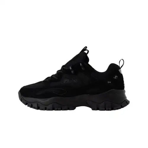 FILA Ray Tracer Tr 2 Cushioning Low top Casual Shoes Men's Black
