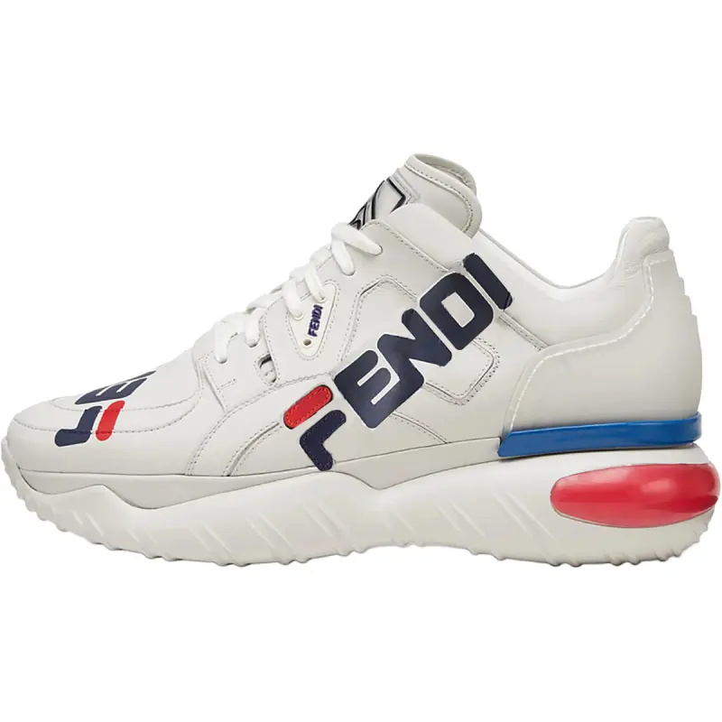 Nappa Leather Fendi x Fila Low Top 'White'