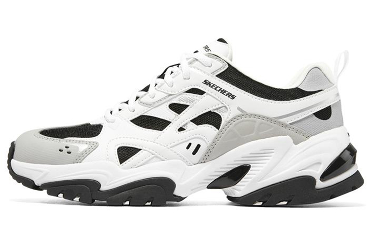 Мужские кроссовки Skechers Stamina V2 (бело-черные)
