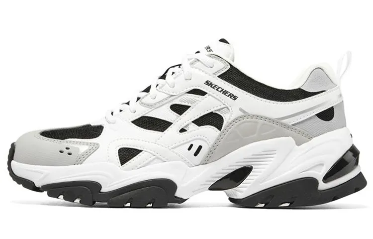 Skechers Stamina V2 'White Grey Black'