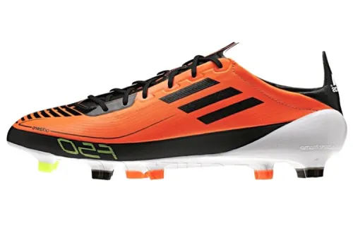Adidas Adizero Prime FG Firm Ground Leather Slip Resistant Abrasion Resistant Soccer Shoes Men's Orange