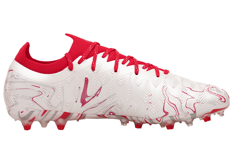 KELME MG Multi Ground Lightweight Coverage Soccer Shoes Men’s White Red