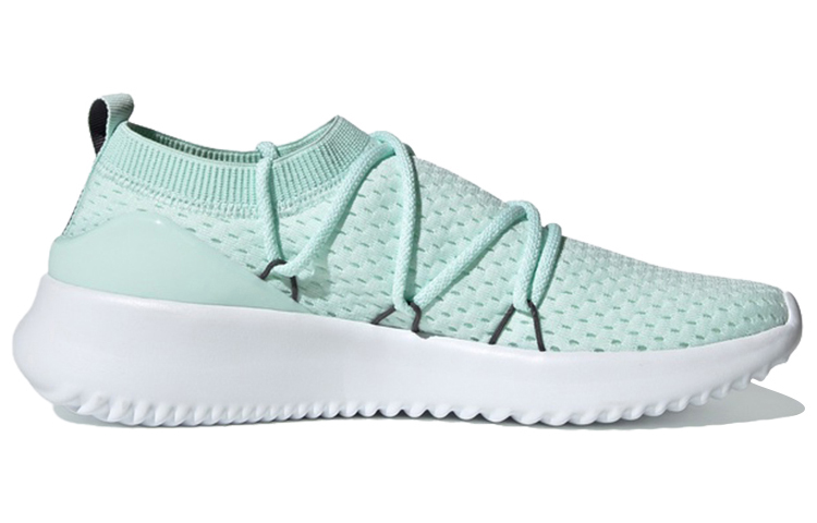 Женские кроссовки adidas neo Ultimafusion (бело-зеленые) — 淡绿/白 — фото 2