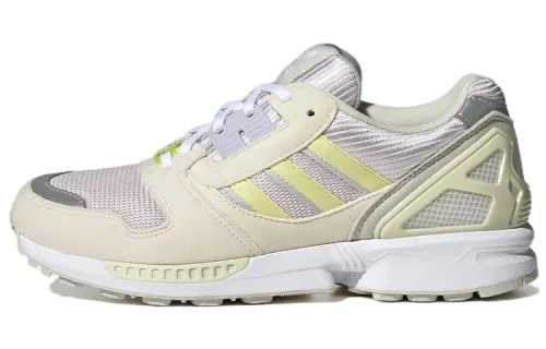 Adidas Originals ZX 8000 Abrasion Resistant Low top Casual Shoes Women's Beige Pink