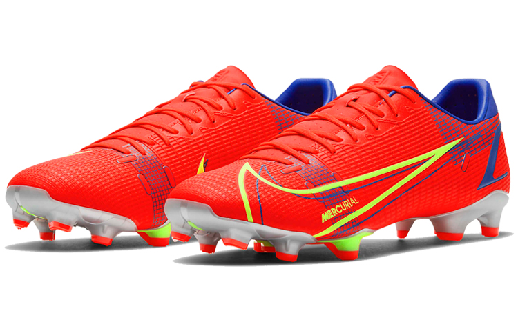 Nike Mercurial Vapor 14 Academy Fg Mg Bright Crimson Indigo Burst