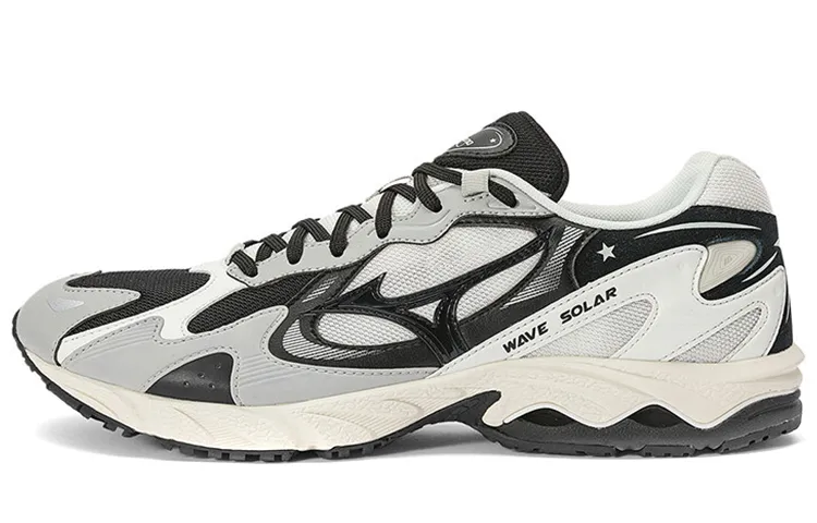 Mizuno Wave Solar Low 'Cool Grey Black White'