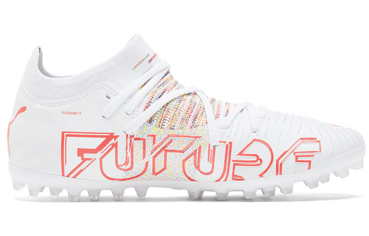 Мужские бутсы PUMA 3.1 MG (белый) — фото 2