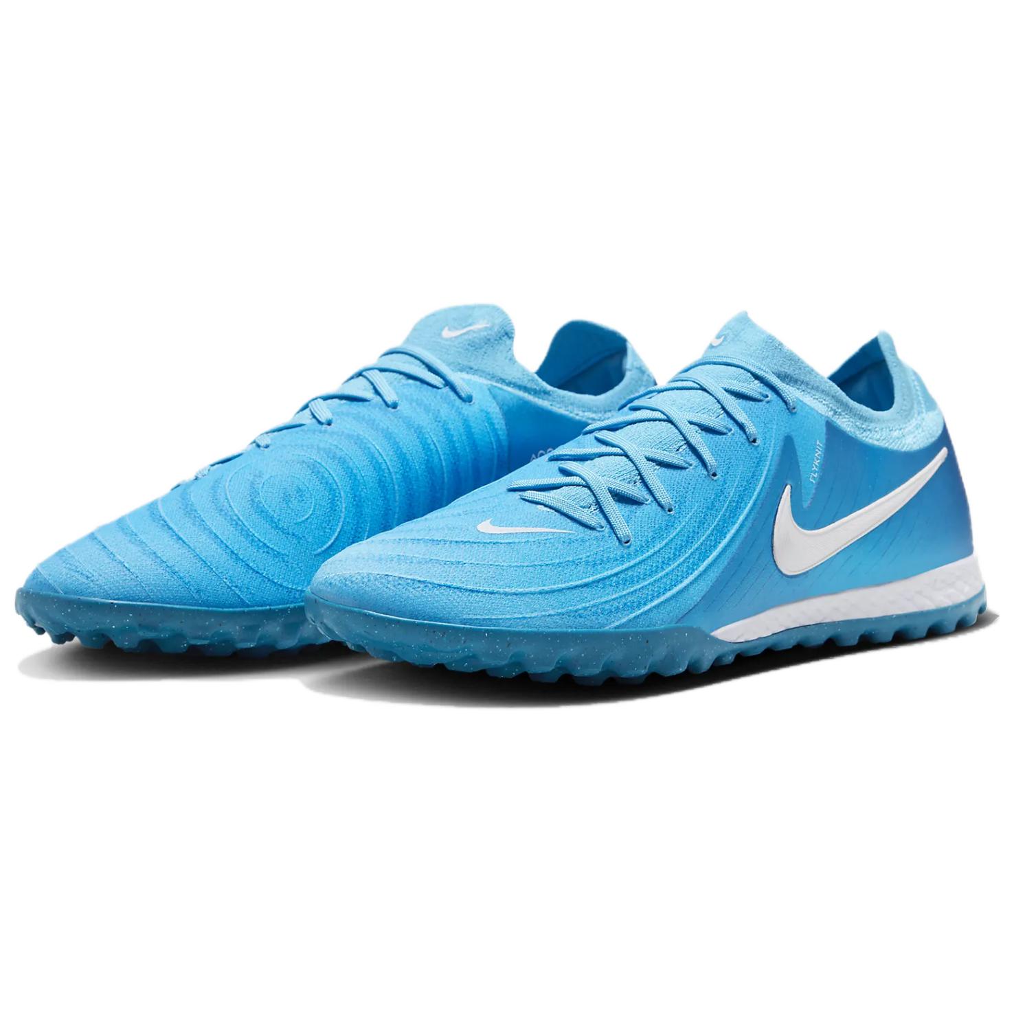 Nike Phantom GX 2 Pro AG Artificial Ground Artificial Turf Soccer Shoes Unisex Blue White