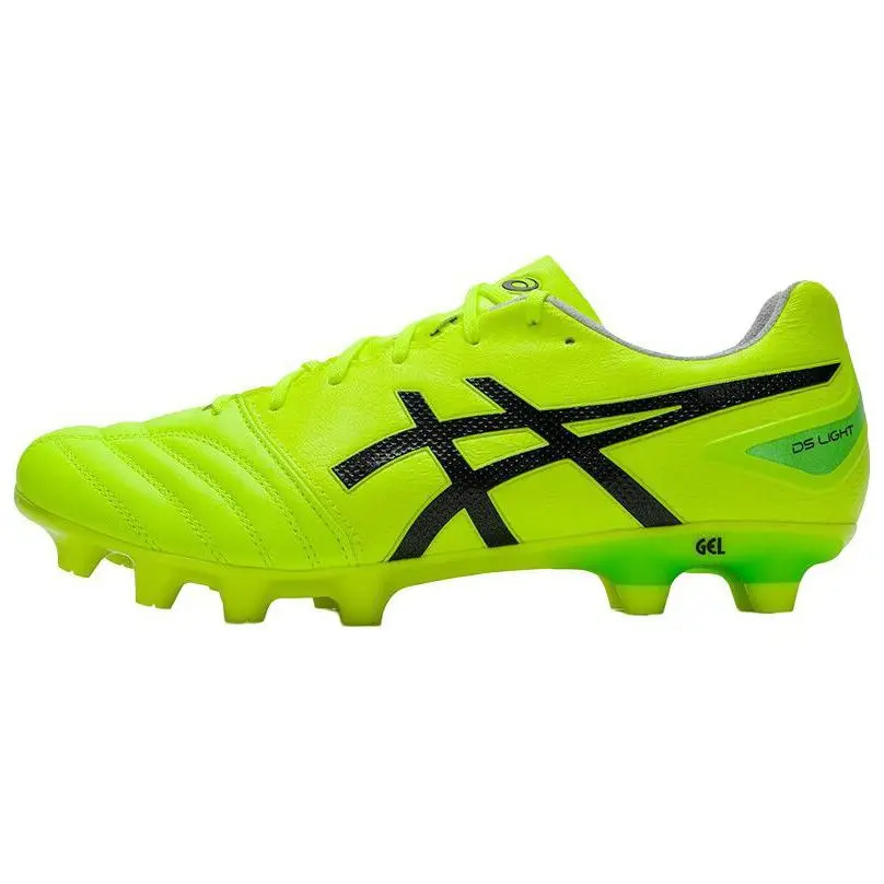 ASICS DS LIGHT PRO AG Artificial Ground Abrasion Resistant Soccer Shoes Unisex Green Wide Fit