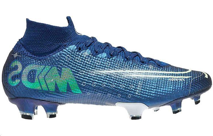 Бутсы Nike Mercurial Superfly 7 13 Elite MDS FG (синий) — фото 2