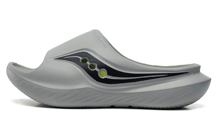 Шлепанцы Saucony Cradle (черно-серые)