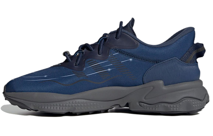 Кроссовки adidas originals Ozweego (сине-серые)