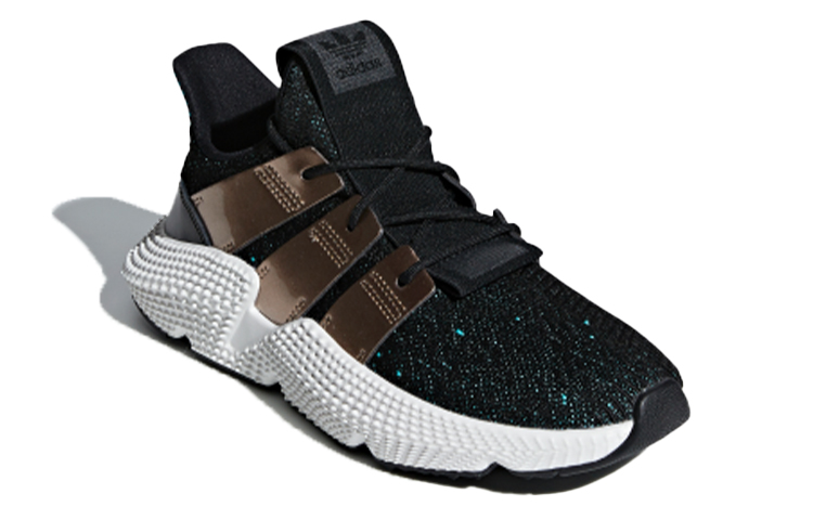 Женские кроссовки adidas originals PROPHERE (черно-золотые) — фото 3