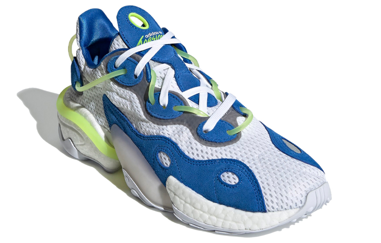 Кроссовки adidas Torsion (бело-сине-зеленые) — фото 3