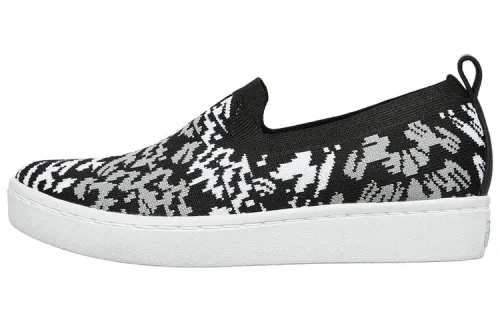 Skechers Arch Fit Cup Fiercely Low top Casual Shoes Women's Black White
