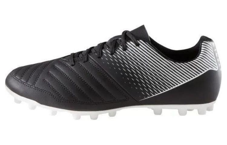 DECATHLON Agility100 Slip Resistant Abrasion Resistant Slip Resistant Abrasion Resistant Soccer Shoes Men’s Black