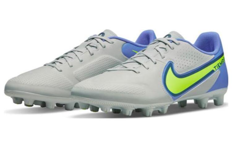 Nike Tiempo Legend 9 Academy HG Hard Ground Grey Soccer Spike ‘Grey Green’