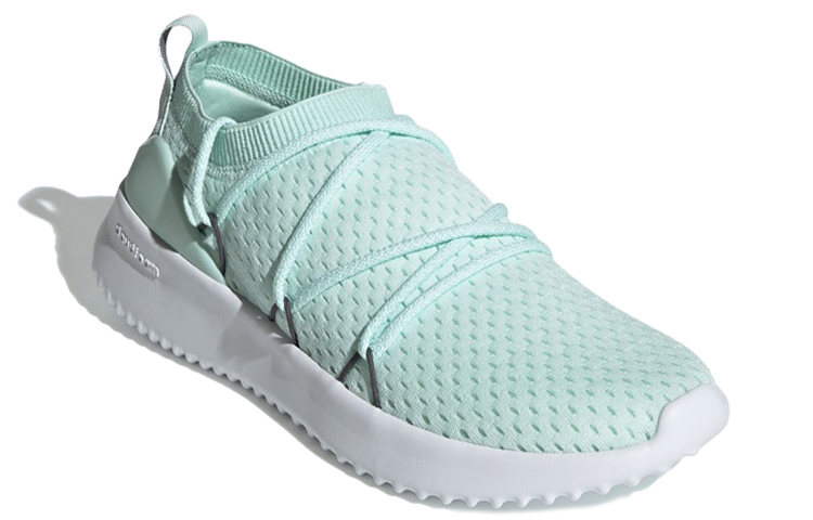 Женские кроссовки adidas neo Ultimafusion (бело-зеленые) — 淡绿/白 — фото 3