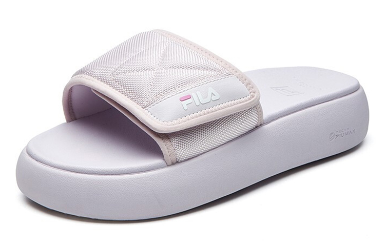 Женские шлепанцы Fila FUSION DONUT DX (розово-белые) — 冰澜花 — фото 2