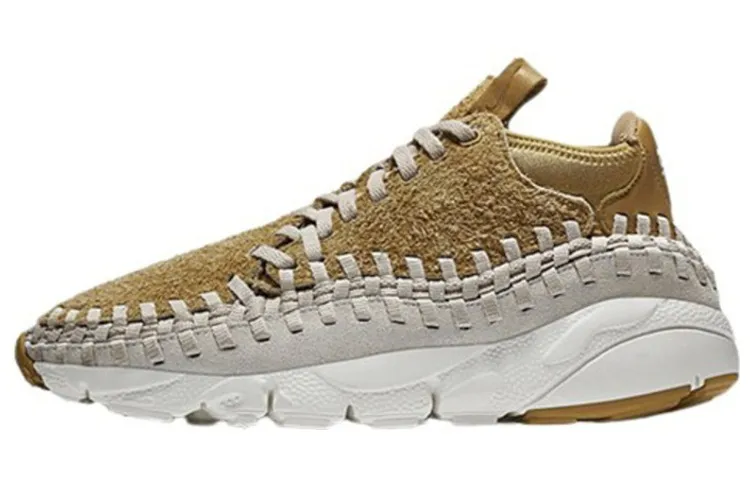 Nike Air Footscape Woven Chukka Flat Gold