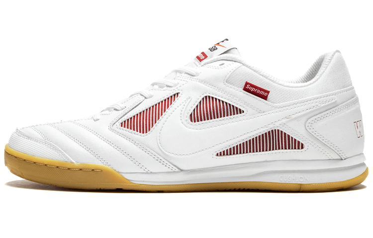 Кеды Nike × Supreme OG SB Gato White IC/IN (белые) — Белый — фото 1