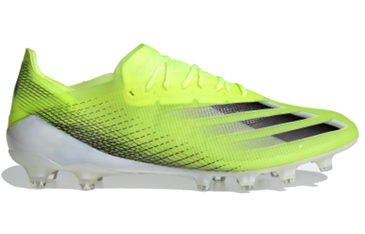 Мужские кроссовки adidas X GHOSTED.1 (зелено-черные) — Зелёный / чёрный — фото 2