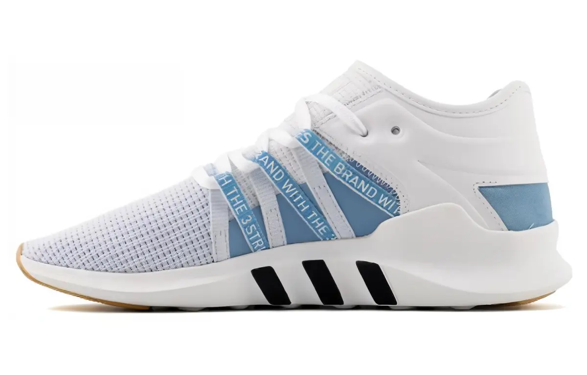 Adidas Originals EQT Racing ADV Slip Resistant Lightweight Non slip Lightweight Mid top Casual Shoes Women's Light Blue