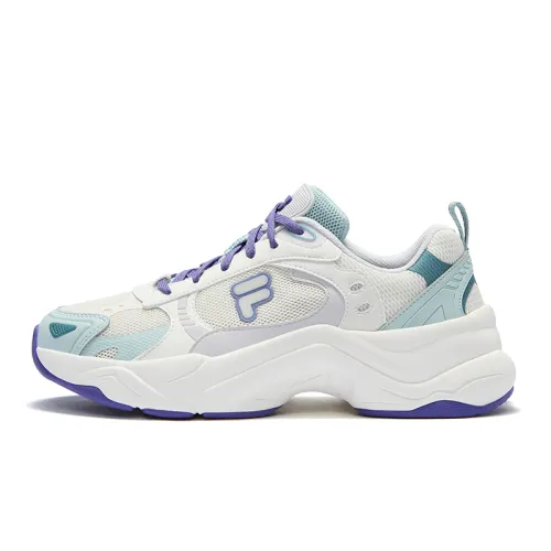 FILA FUSION Low top Casual Shoes Women's White Green
