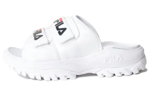 FILA Outdoor Slide Slippers Unisex White