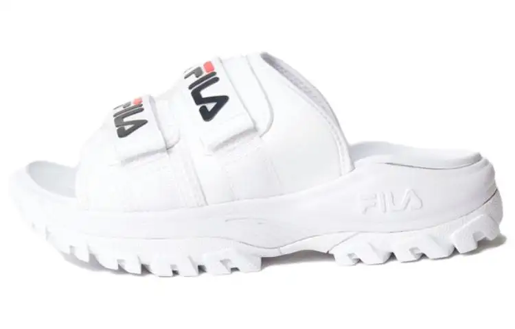 FILA Outdoor Slide Slippers Unisex White