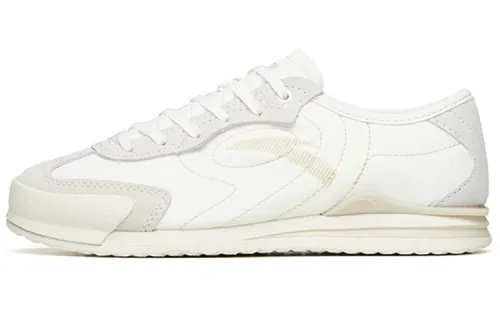 Anta Life Collection Textile, Leather Cushioning Slip Resistant Abrasion Resistant Breathable Low top Casual Shoes