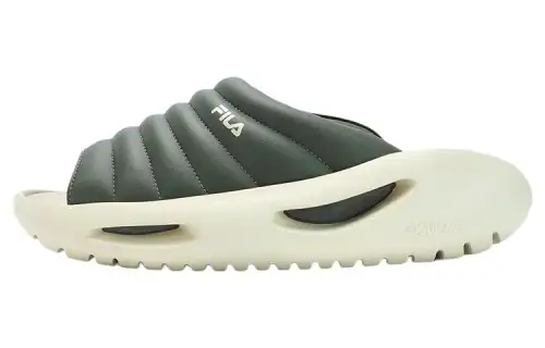 FILA Galaxy Slippers 'Green White'