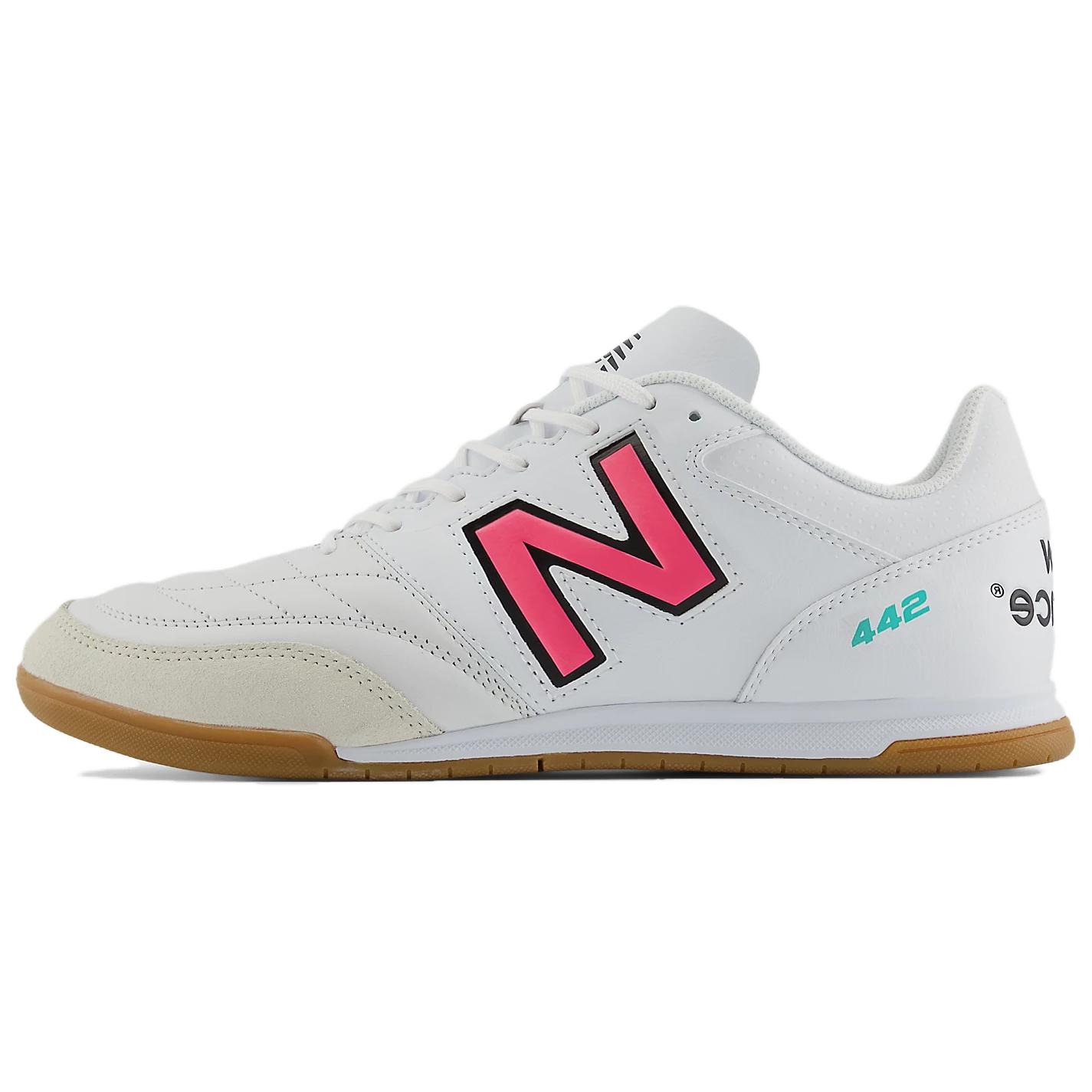 New Balance 442 V2 Team IC/in Soccer Shoes Men's White