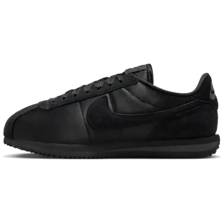 Nike Cortez Textile Low top Casual Shoes Women's Black