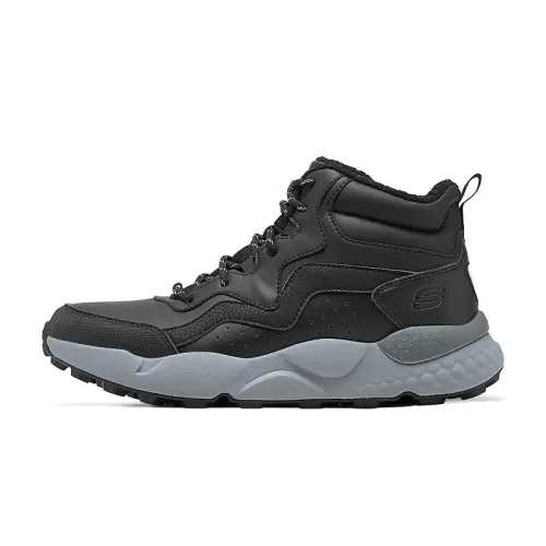Skechers Abrasion Resistant Thermal Mid top Casual Shoes Men's Black