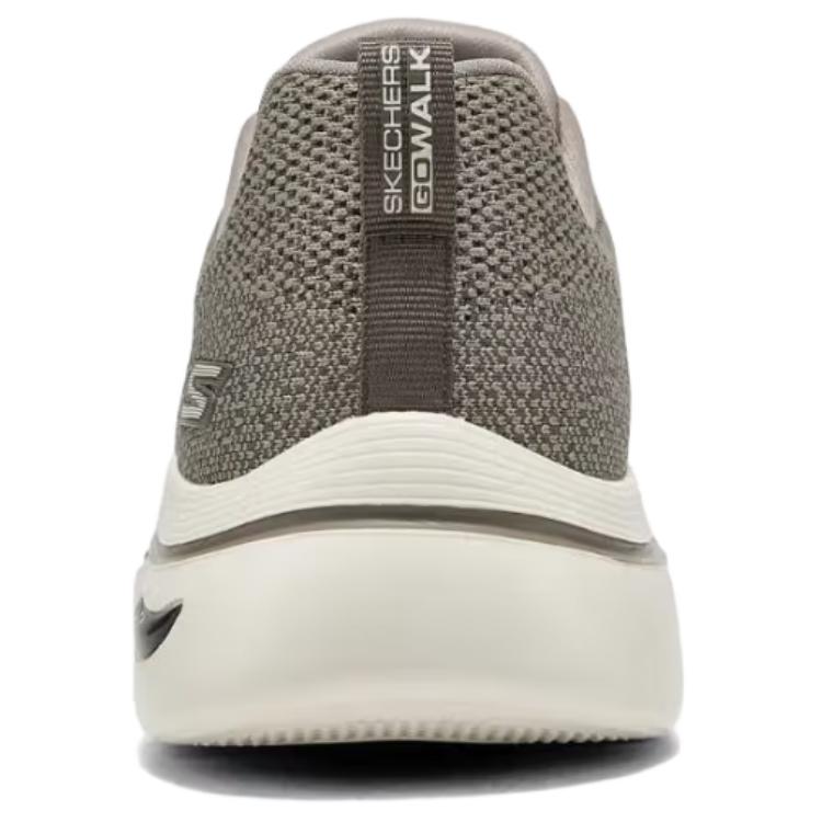 Skechers MEN’S GO WALK Wear resistant And Lightweight Low top Casual Shoes Men’s Taupe