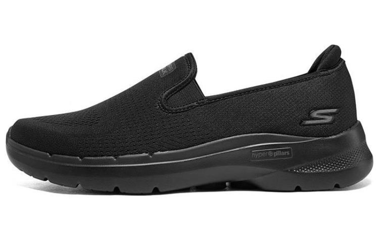 Skechers Skechers Go Walk 6 Comfortable and Simple Low-top Lifestyle Shoes Men's Black