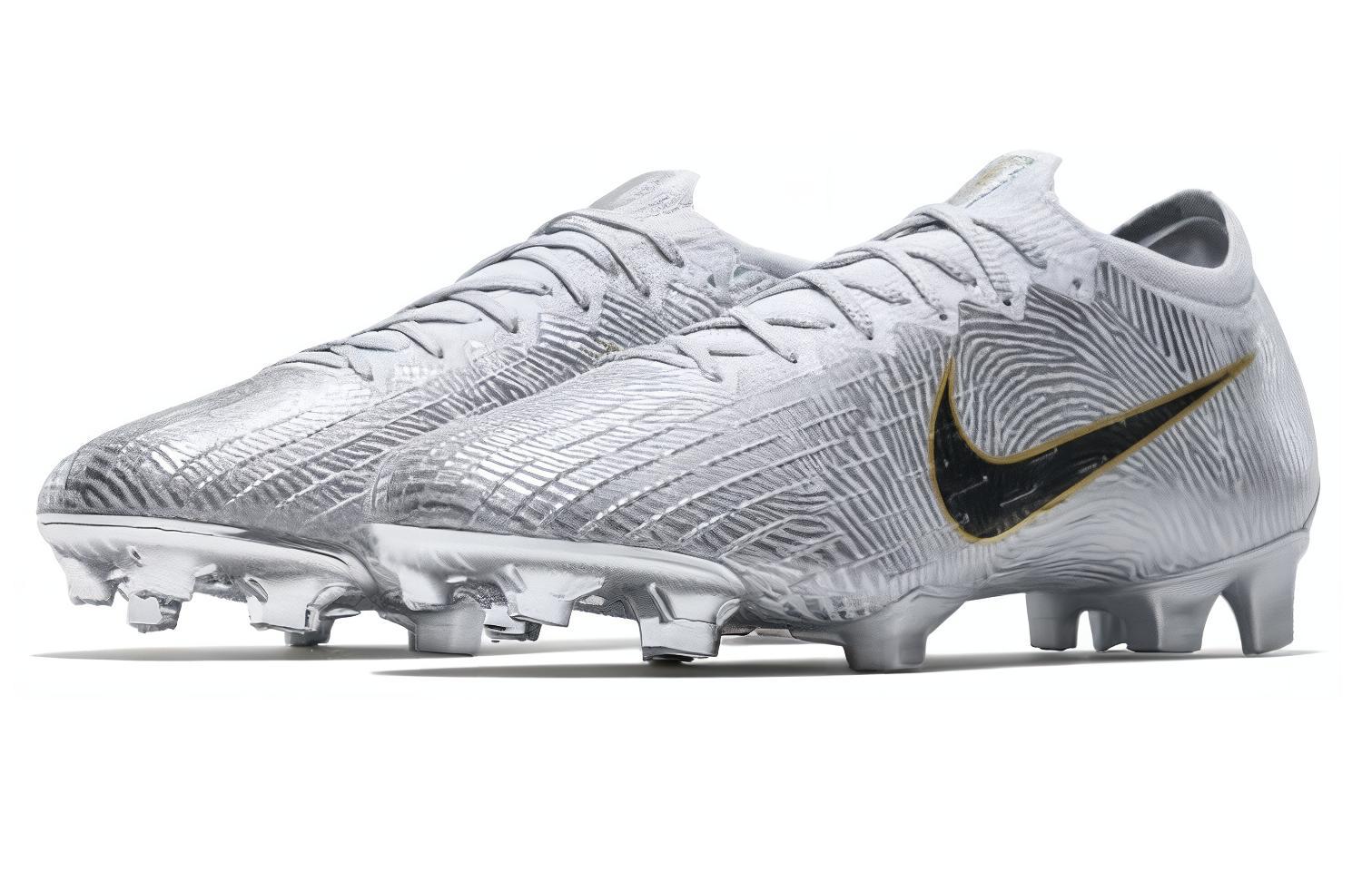 Мужские бутсы Nike Mercurial Vapor 12 (серебряный) — фото 3