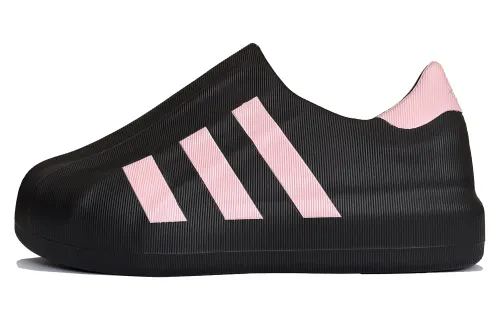 Adidas Originals AdiFOM Superstar Moon Mail, Dark Chocolate Guava Low top Casual Shoes Unisex Black Pink
