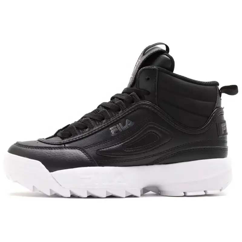 FILA Disruptor 2 Mid top Casual Shoes Unisex Black