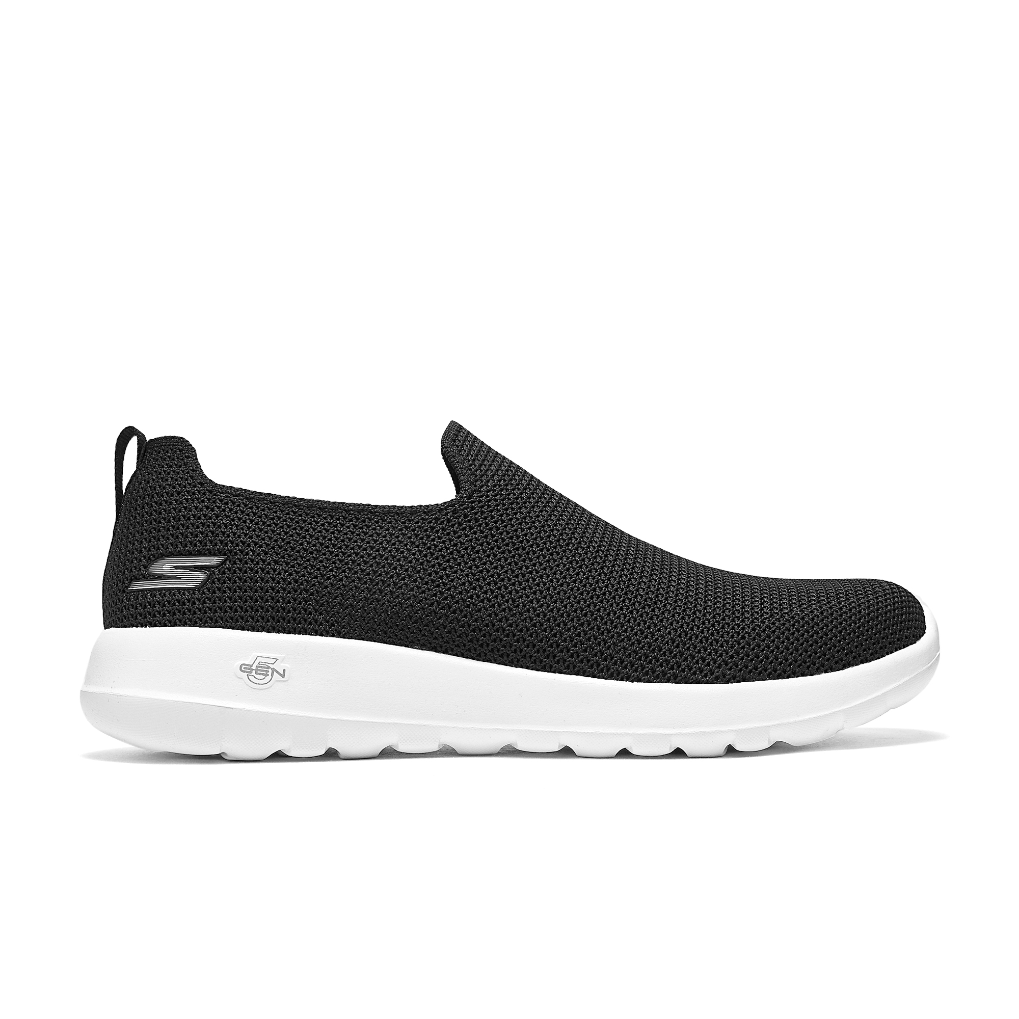 Skechers MEN’S GO WALK Cushioning Abrasion Resistant Lightweight Low top Casual Shoes Men’s Black