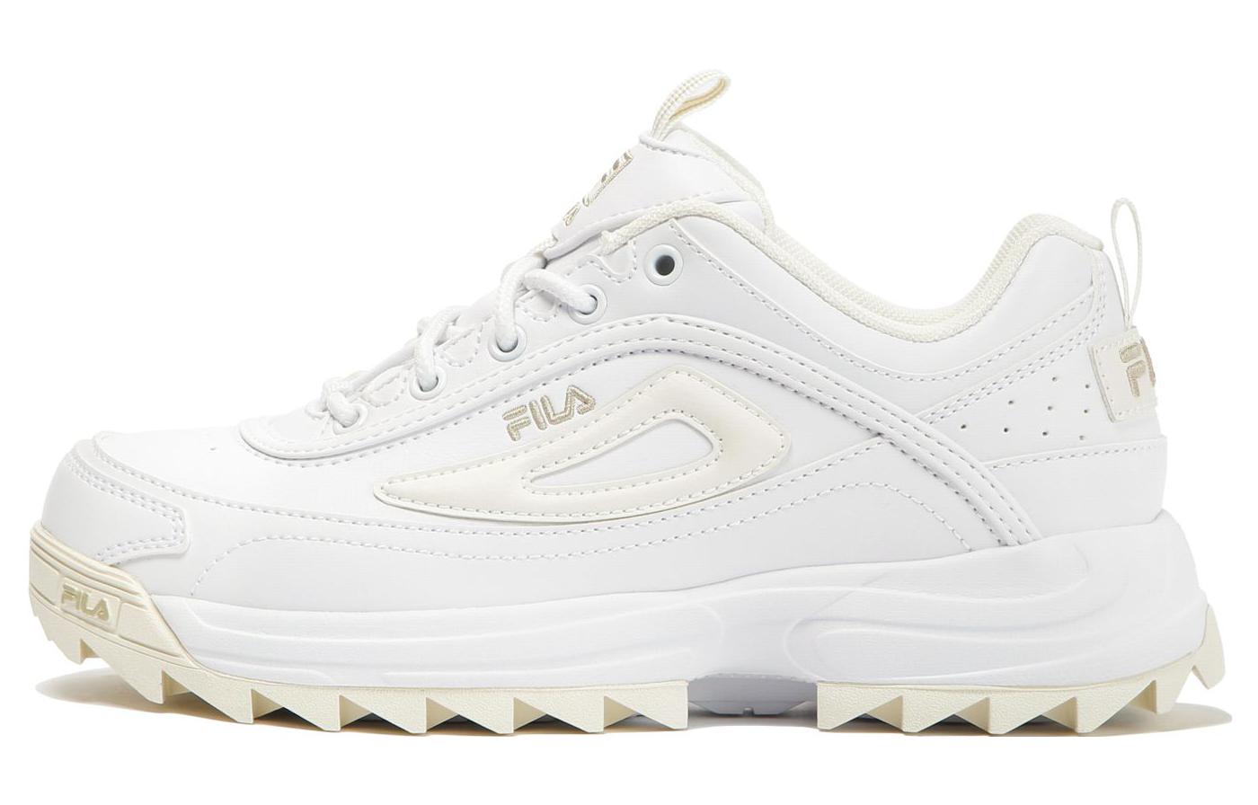 FILA Distorter Premium Low top Casual Shoes Unisex White Beige