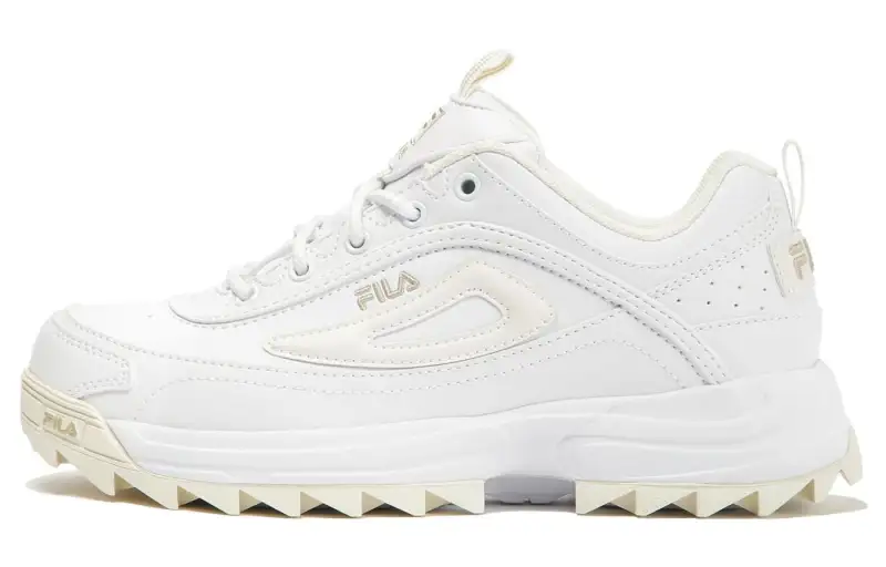 FILA Distorter Premium Low top Casual Shoes Unisex White Beige