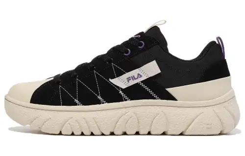 FILA Tereo LT Tereo LT Textile, Leather Low top Casual Shoes Unisex Black Korean Style