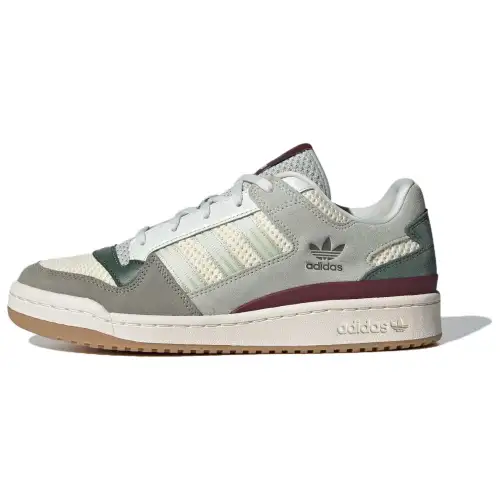 Adidas Originals FORUM Soft And Comfortable Abrasion Resistant Low top Casual Shoes Unisex Green
